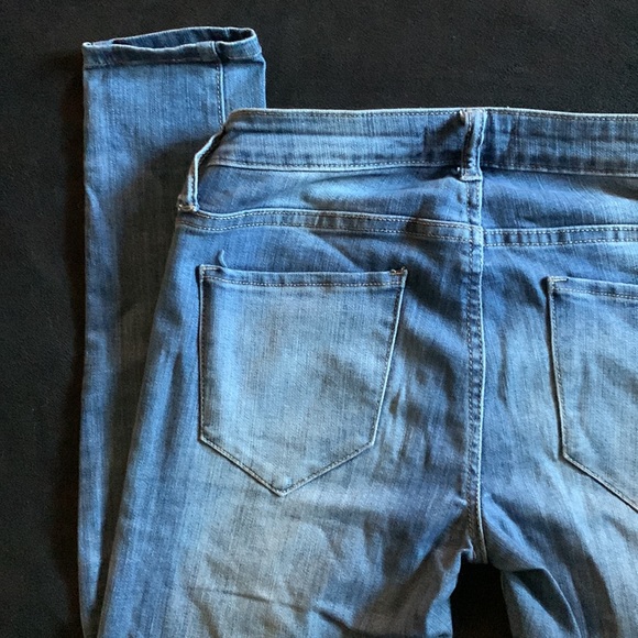 Cello Distressed Skinny Stretch Jeans — 1 - Picture 5 of 7